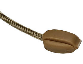 Накінечник для шнура пластиковий №116 колір Койот