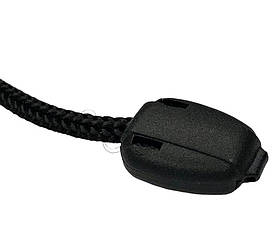 Накінечник для шнура пластиковий №116 колір Чорний