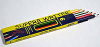 Цветные карандаши Marco "SUPERB WRITER", 6 цветов 4100-06CB длинный