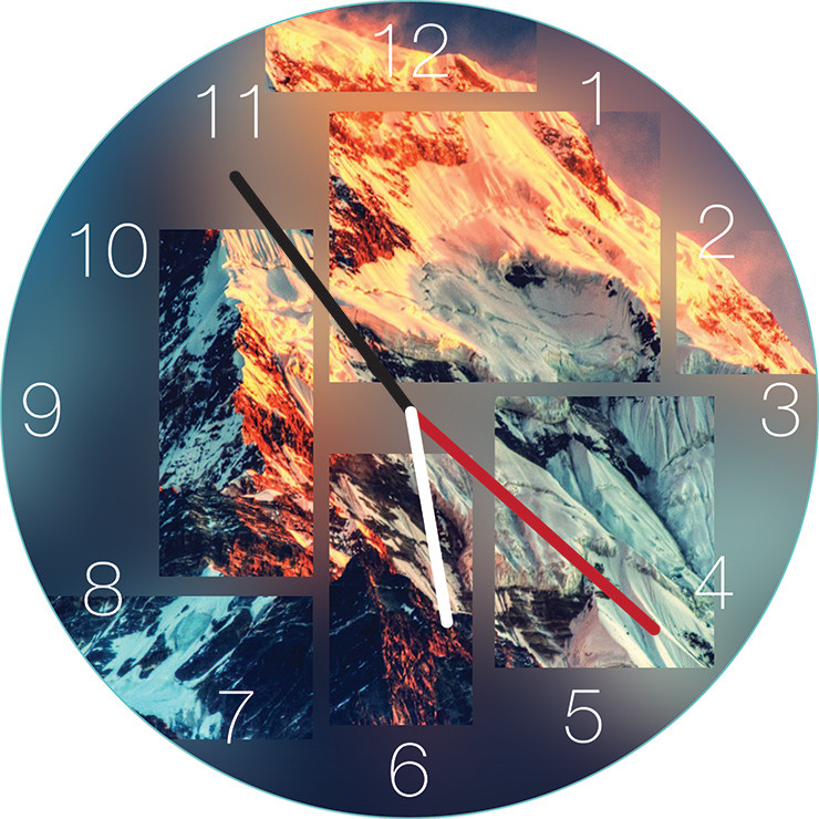 Годинник настінний Вулкан