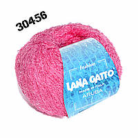 Пряжа Lana Gatto Aruba 30456 Ярко-розовый