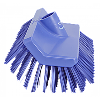 Щітка з зігнутою колодкою Vikan 265 мм середньої жорсткості фіолетова, фото 3