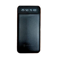 Power Bank 10000 mAh з ліхтариком type-c Чорний