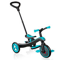 Трехколесный велосипед трансформер Globber Explorer Trike 3 в 1 Teal