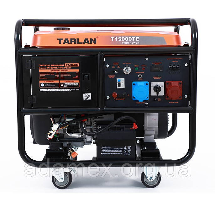 Бензиновий генератор Tarlan T15000TE 10/11 кВт 380В