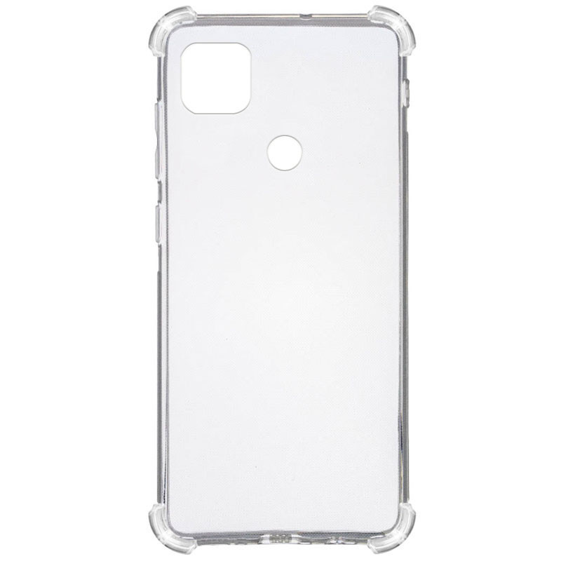TPU чохол GETMAN Ease logo для Xiaomi Redmi 9C | Посилені кути з амортизацією Безбарвний (прозорий)