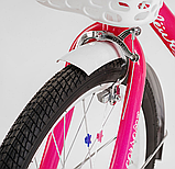 Велосипед двоколісний Corso Fleur на 20 дюймів, Білий 79307, фото 5