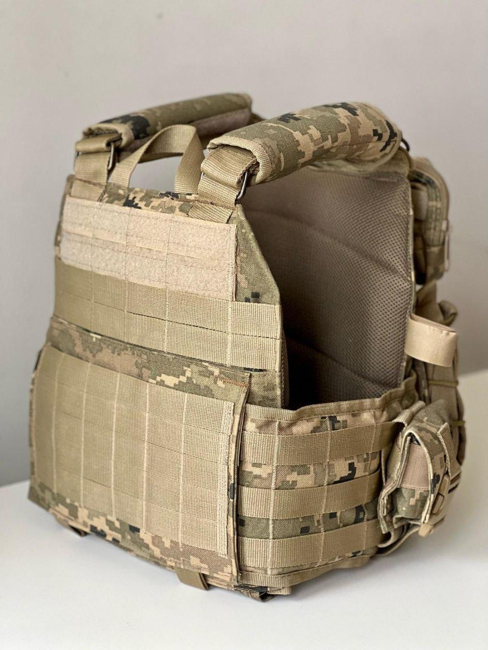 Штурмовая Плитоноска Пиксель, Чохол для Бронепластин, Бронежилет ...