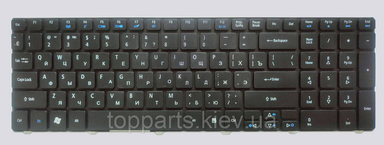 Клавіатура для ноутбуків Acer Aspire 5410T, 5536G, 5538, 5542G, 5810, 7736G