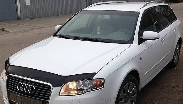 Дефлектор на капот (мухобійки) Audi A4 (8Е, В7) 2005-2008