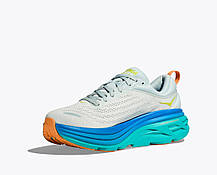 Кросівки для бігу Hoka Bondi 8 (123202 IFBOB ICE FLOW / BIT OF BLUE), фото 6