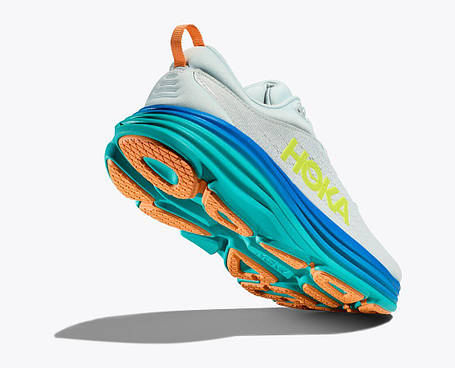 Кросівки для бігу Hoka Bondi 8 (123202 IFBOB ICE FLOW / BIT OF BLUE), фото 1
