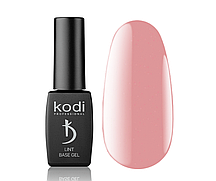База камуфлююча для гель-лаку Kodi Professional Lint Base Gel Cold Rose, колір блідо-рожевий, 12 мл