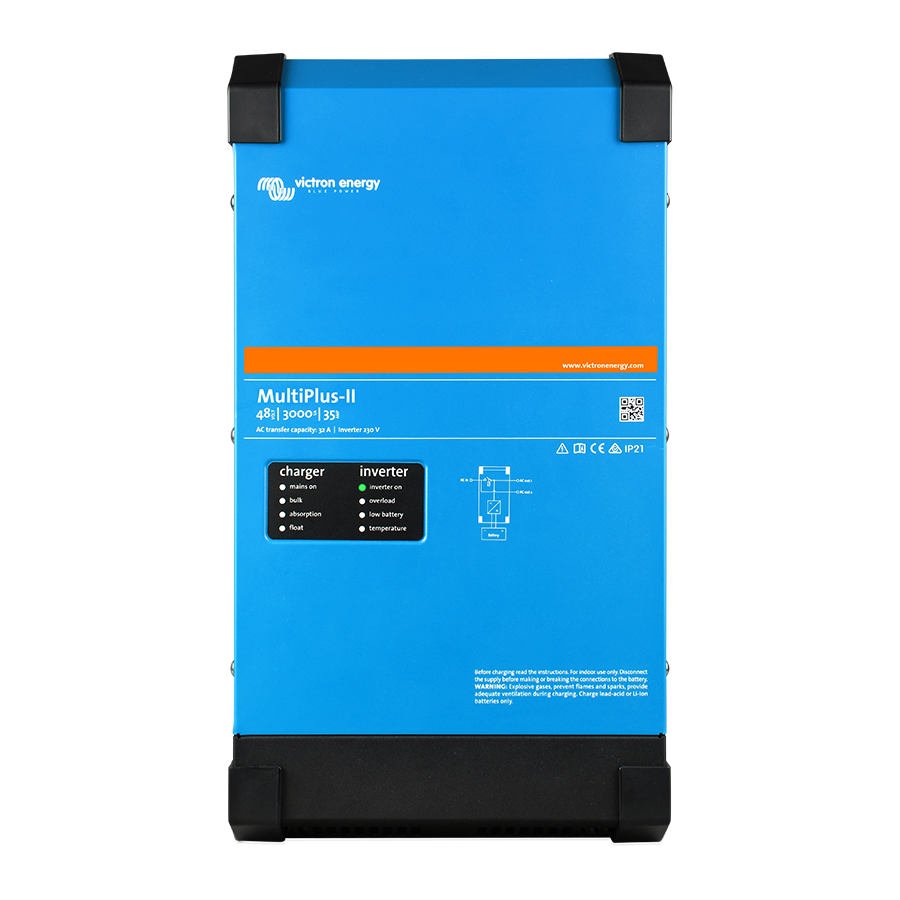 Сонячний інвертор 2.4 кВт 48 В Victron Energy MultiPlus-II 48/3000/35-32-GX, фото 1