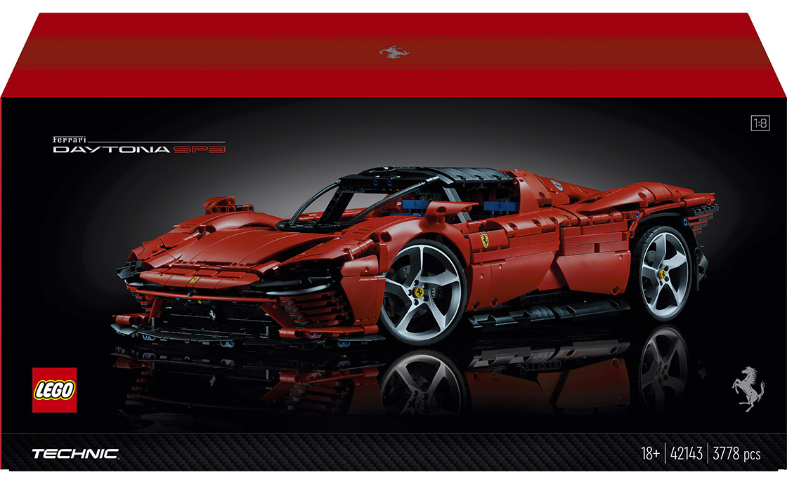 LEGO Technic Ferrari Daytona SP3 3778 деталей (42143), фото 1
