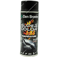 Высокотемпературная краска Den Braven Super Color High Temperature 400мл Алюминивая