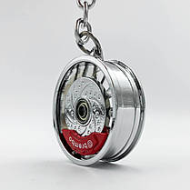 Брелок для ключів литі диски Brembo (Брембо) Хром, фото 3