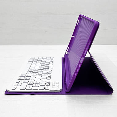 Чохол з бездротовою клавіатурою SENGBIRCH для iPad 10.2 (фіолетовий), фото 3