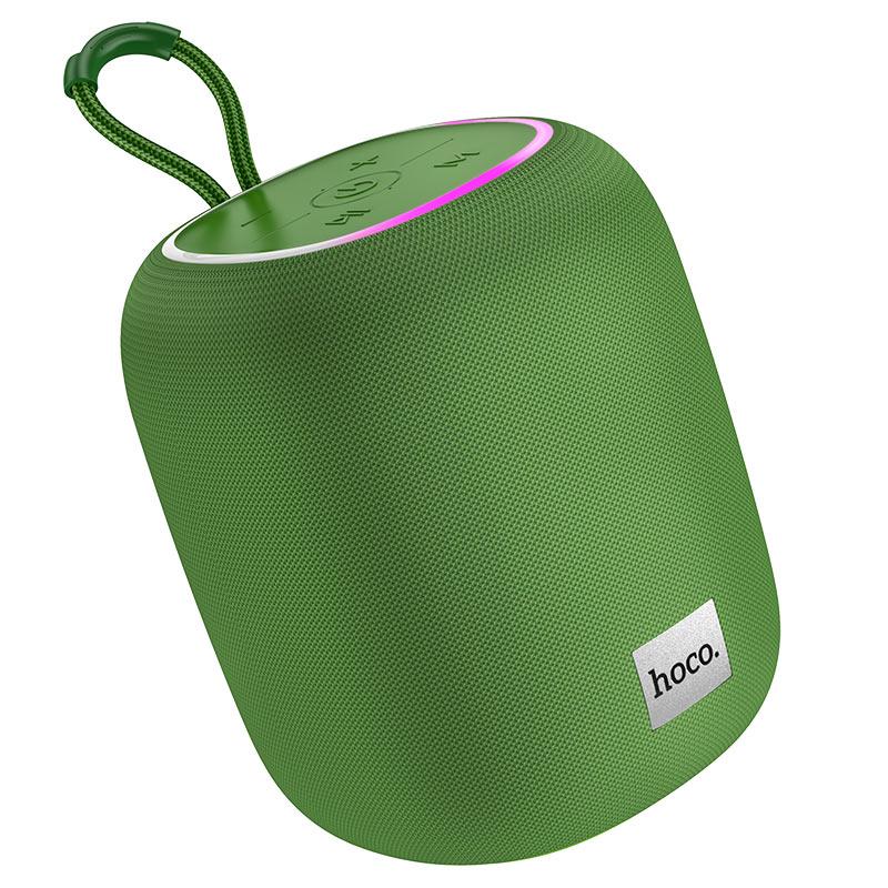 Портативна блютуз колонка HOCO HC14 | AUX, SD-card, Bluetooth, USB, FM-Radio| Зелений