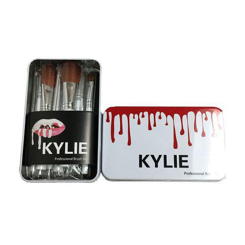 Набір професійний пензлі для макіяжу Kylie Jenner Make-up brush set 12 шт, фото 1