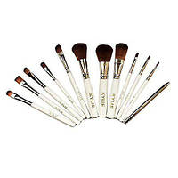 Набор профессиональный кисти для макияжа Kylie Jenner Make-up brush set OW-345 12 шт (WS)