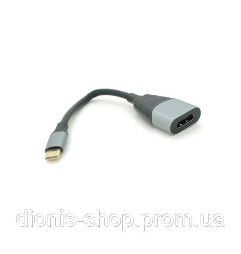 Купить Переходник Type-C папа на HDMI мама Voltronic 10 см Черный 27027 ...