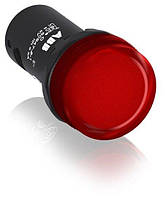 Сигнальный индикатор ABB CL-100R без лампи Красный (1SFA619402R1001)