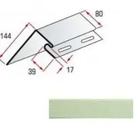 Планка віконна Альта-Профіль Alta-Siding 3,05м салатовий