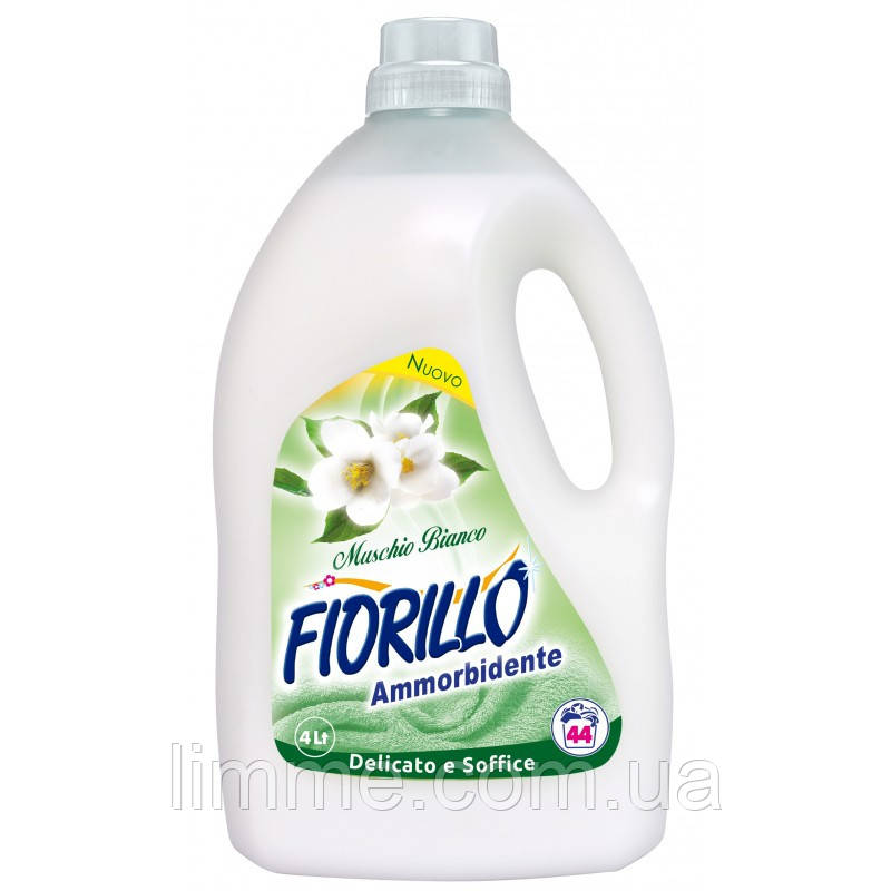 Кондиціонер для білизни  Fiorillo Білий Мускус  4 л (44 прання)