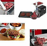 М'ясорубка електрична Royalty Line MG-5-Black 500 Вт чорна, фото 6