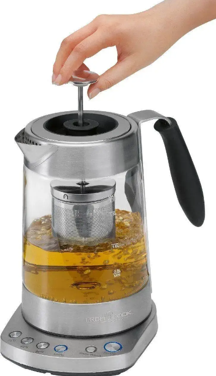 Електрочайник із заварником Profi Cook PC-WKS 1020G, фото 1