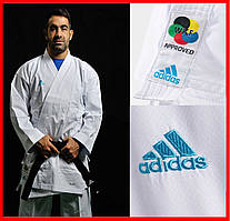 Кімоно для карате RevoFlex біле ADIDAS K190SK WKF професійне