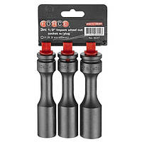 1/2" Набір головок удлиненых ударних для колес 3 пр.(120 мм) (FORCE 4037)