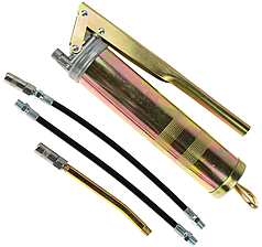 Шприц мастильний із гнучкою та жорсткою трубками 400 мл Vorfal V05184