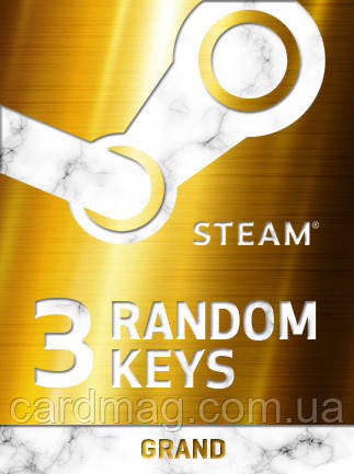Grand Random 3 Keys для ПК (Ключ активації Steam) регіон Весь світ, фото 1