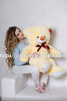 М'яка іграшка Ведмедик Томмі 100 см М'яке плюшеве ведмежатко Мила іграшка для діток Подарунок для дітей