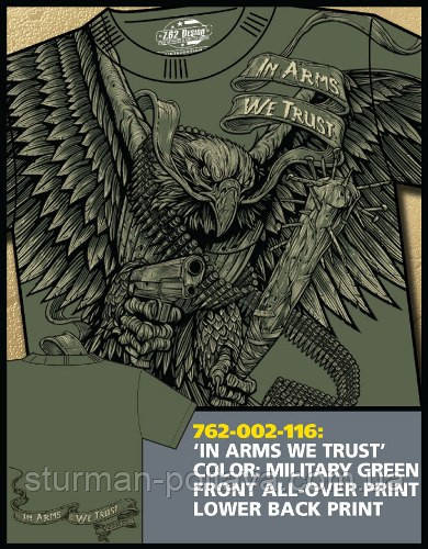 Футболка 7.62 Design 'In Arms We Trust'