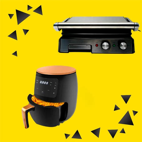 Фритюрниці, грилі та плити