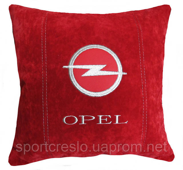 Автомобильная Подушка сувенирная с логотипом Opel опель - фото 2 - id-p23150492