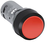 Кнопочный выключатель ABB CP1-10R-11 с возвратом Красный (1SFA619100R1071)