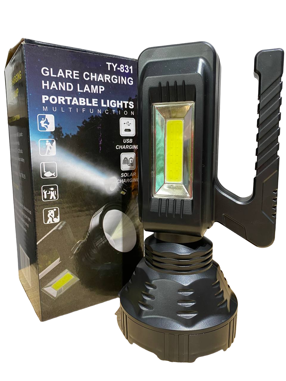 Ліхтар ручний світлодіодний LED з АКБ 18650 (831)