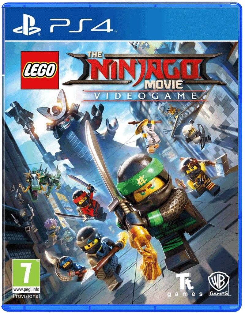 Диск з грою LEGO Lego Ninjago: Movie Game [BD диск] (PS4)