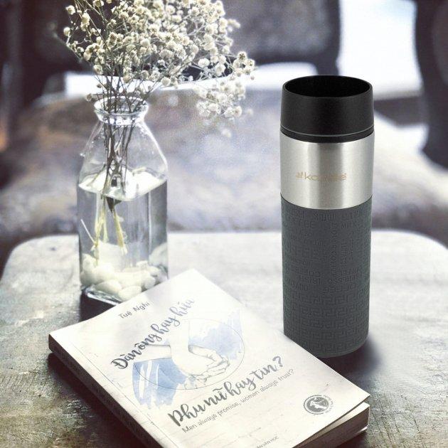 Термокружка Kamille 420мл з нержавіючої сталі KM-2098, фото 1