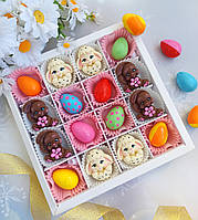 Фигурка из шоколада Пасхальный Кролик яйцо Пасхальное Декор игрушки из шоколада