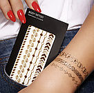 Наклейка для тимчасового татуювання на тілі Body Tattoo Kiko Milano, фото 3