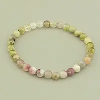 Браслет із натуральними каменями Турмалін 18 см