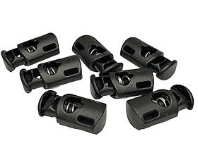 Фіксатор для шнура пластиковий №101 колір Чорний