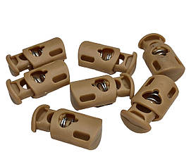 Фіксатор для шнура пластиковий №101 колір Койот