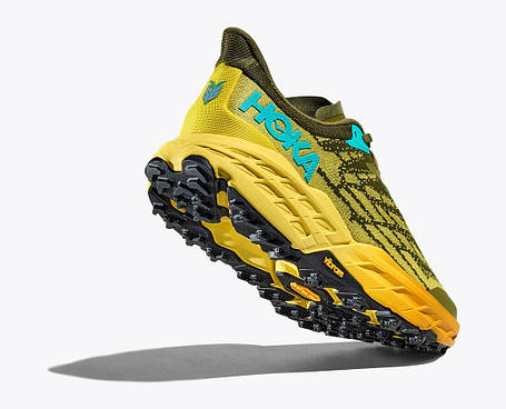 Кросівки бігові Hoka One One Speedgoat 5 (1123157 APFR AVOCADO/PASSION FRUIT), фото 1
