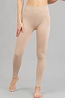 Лосини класичні безшовні з мікрофібри Giulia Leggings (2) різні кольори S/M - L/XL, фото 4